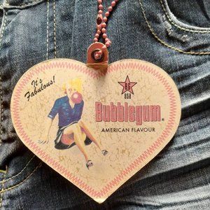 Bubble gum jeans size 18 NWT.